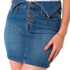 Kendall & Kylie Jean Mini Skirt